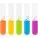 download Test Tubes clipart image with 0 hue color