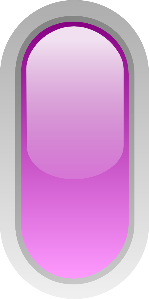 Led Rounded V Purple