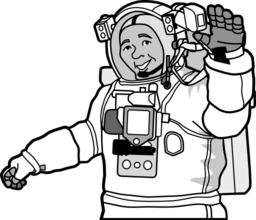 Smiling Astronaut