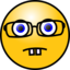 Emoticons Nerd Face