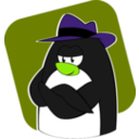 download Fedora Penguin clipart image with 45 hue color