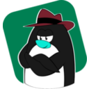 download Fedora Penguin clipart image with 135 hue color