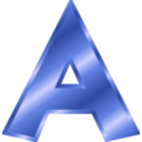 download Effect Letters Alphabet Gold clipart image with 180 hue color