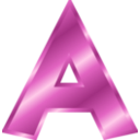download Effect Letters Alphabet Gold clipart image with 270 hue color
