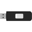 download Sandisk Cruzer Micro clipart image with 180 hue color