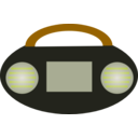 download Radio clipart image with 45 hue color