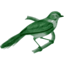 download Aegithalos Fuliginosus clipart image with 90 hue color