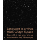 Poster Language Is A Virus3