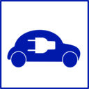 download Eco Green Car Icon clipart image with 135 hue color