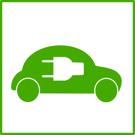 Eco Green Car Icon