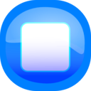 download Player Stop clipart image with 180 hue color
