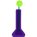 download Flower In Vase clipart image with 45 hue color