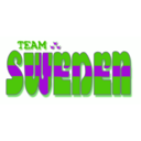 download Team Sweden Fantasy Logotype clipart image with 225 hue color