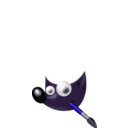 download Gimp Wilber clipart image with 225 hue color