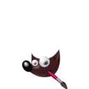 download Gimp Wilber clipart image with 315 hue color