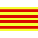 Flag Of Catalunya Spain