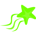 download Star clipart image with 45 hue color