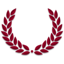 download Laurel Wreath clipart image with 225 hue color