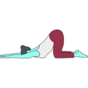 download Uttana Shishosana clipart image with 135 hue color