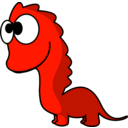 download Dino clipart image with 270 hue color