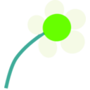 download Daisy clipart image with 45 hue color