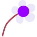download Daisy clipart image with 225 hue color