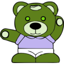 download Teddy Bear clipart image with 45 hue color