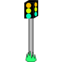 download Traffic Lights clipart image with 45 hue color