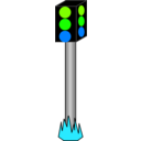 download Traffic Lights clipart image with 90 hue color