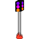 download Traffic Lights clipart image with 270 hue color