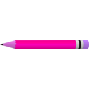 download Pencil clipart image with 270 hue color