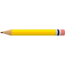 download Pencil clipart image with 0 hue color