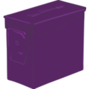 download Ammo Can clipart image with 225 hue color