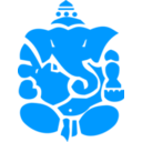 download Lord Ganapati 3 clipart image with 180 hue color