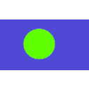 download Flag Of Palau clipart image with 45 hue color