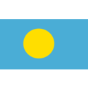 download Flag Of Palau clipart image with 0 hue color