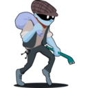 download Burglar clipart image with 180 hue color