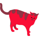 download Cat clipart image with 315 hue color