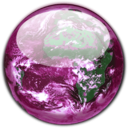 download Vector Traced Globe clipart image with 90 hue color