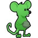 download Mouse clipart image with 90 hue color