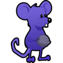 download Mouse clipart image with 225 hue color