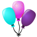 download Birthday Icon clipart image with 180 hue color