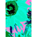 download Van Gogh S Sun Flower En 01 clipart image with 135 hue color