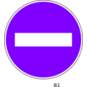 download B1 clipart image with 270 hue color