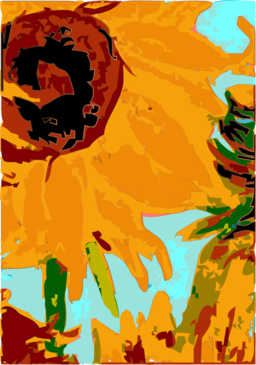 Van Gogh S Sun Flower En 01