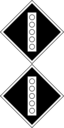 Gd 16 Sign Permanent Sign Raise Pantograph On Electric Train
