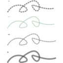 download Patterns On Path Collection 1 clipart image with 90 hue color
