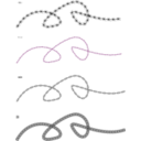 download Patterns On Path Collection 1 clipart image with 270 hue color