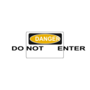 download Danger Do Not Enter clipart image with 45 hue color