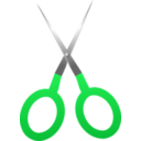 download Scissors clipart image with 135 hue color